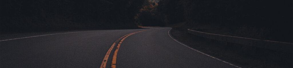 Image of a lonely road